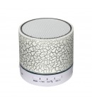 Soroo Bluetooth Speaker, Portable, Chargeable Battery, USB/TF, Mini Micro Card, High Quality, White Color